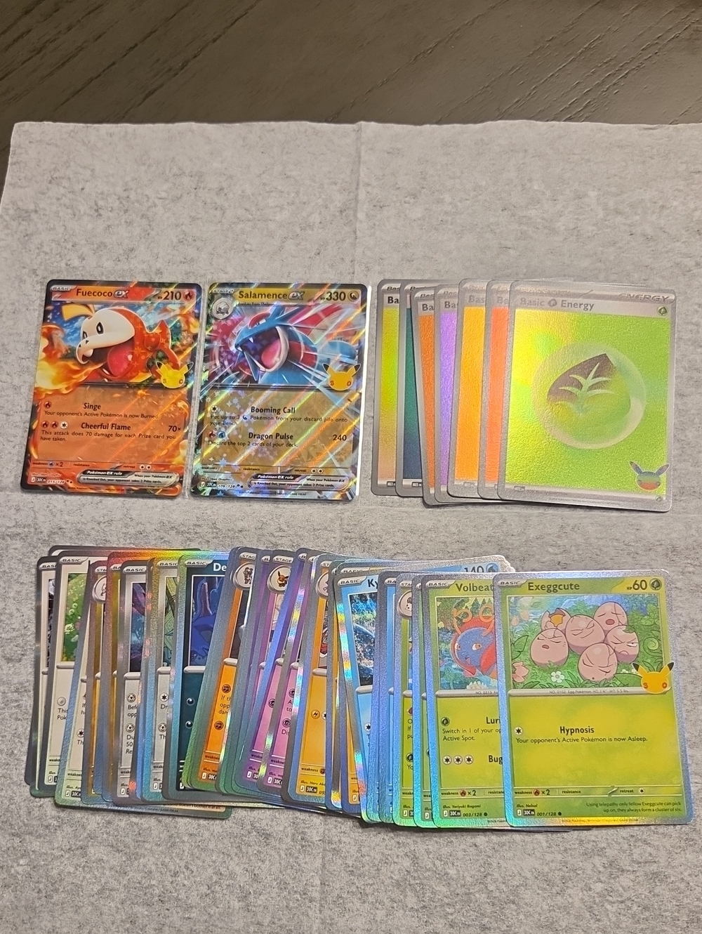 Pokemon 30th Celebration Lot Of 44